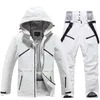 Waterdicht sneeuwpak voor mannen en vrouwen winddichte kostuums snowboard kleding ski sets winterjassen broek 30 warm 23122222