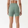 Lu Lu Shorts Aligta Lemon Yoga Super Stretchy Athletic High midja