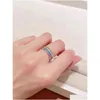 Smart Rings Diamond Inlaid Ceramic Fl Gear Can Rotate Wide Version Lovers039 Jewelry Love Comes Qi Wei039S Same Ring6809475 Drop Deliv Otblu