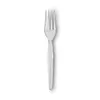Forks Polystyrene Heavy-Weight Crystal 1000/Carton Disposable Fork