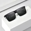 Sunglasses 2023 Men's Driving Anti-UV Concave Shape Ladies Long Frame Sun Glasses