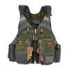 Life Vest Buoy Lixada Fishing Vest Breathable Outdoor Sports Fly Swimming Life Safety Waistcoat Survival Utility Fly Vest with Chest Pockets Co 231201
