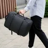 Mochila Personalizada Multifuncional Moda Inteligente Laptop Mens Impermeável Viagem Carry On Cabin Bags com porta de carregamento USB