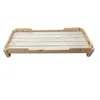 Kindergarten specific single bed children's solid wood bed