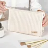 Sacs à cosmétiques, ensemble de 3 sacs de voyage mignons avec poignée, fermeture éclair, articles de toilette imperméables en PU pour les essentiels