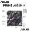 마더 보드 AMD Prime A520M-K 소켓 AM4 마더 보드 DDR4 64GB PCI-E 3.0 M.2 데스크탑 메인 보드 Ryzen CPU 오버킹 5000 드롭 Devtn OTVTN