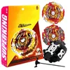 4d Beyblades Box Set B172 World Spriggan Super King Spinning Top z Spark Er Kids Toys for Children 231130