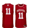 Özel Indiana Hoosiers Kırmızı Beyaz Kişiselleştirilmiş ED Adı Herhangi Bir Sayı 4 Victor Oladipo 11 Thomas NCAA Kolej Basketbol Forması S3XL