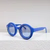 Okrągłe męskie okulary przeciwsłoneczne dla mężczyzn i kobiet retro z2507 proste na świeżym powietrzu odcieni Uv400 Kolory liter Ramki popularne okulary są wyposażone w oryginalną skrzynkę