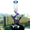 Rauchpfeifen Hohe Regenbogenglas-Wasserbongs Wasserpfeifen Downstem Perc Ice Catcher Dabber Heady Rig Recycler Dab-Rauchrohr mit 14 mm Tropfen Ottsb