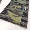 Damenhose GD Frühling Sommer Herren Washde Splash Ink Graffiti Horn Retro Deconstructed Stitching Camouflage Hose 231201