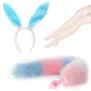 Новый массажный отделяемый лисий хвост Anue Plug игрушки для женщин пары SM анальные игры кролик косплей специальные аксессуары Хэллоуин вечерние сексуальные игрушки
