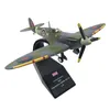 3D Puzzles 172 Scale British Airplane Diecast Metal Plane Aircraft Model Children Toy Spitfire Fighter Alloy 231201