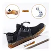 Säkerhetsskor Drop Safety Shoes Men For Work Safety Boots Men's Work Shoes Steel Toe Protection Shoes Breattable Light Work Shoes Men 231130