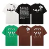 Moda Mens T-shirt Designer Tees Marca de Luxo Camisetas Mens Mulheres Manga Curta Hip Hop Streetwear Tops Shorts Roupas Casuais Roupas B-43 Tamanho XS-XL