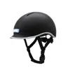 Casques de cyclisme Casque de cyclisme voyant d'avertissement lumineux motos vélo casques de patinage à roulettes Scooter électrique Balance vélo casquette de sécurité 231201