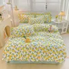 Bedding Sets Fruits Quilt Cover Pillowcase Bed Flat Sheets Girls Duvet Twin Full Single King Bedclothes