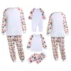 Familjsmatchande kläder Julpyjamas Familj Matchande Pyjamas Santa Deer Snowman Sleepwear Suit Mor Father Kids Daughter Xmas Outfits PJS 231130