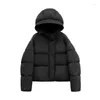 Damenjacken Winterparka Ultraleichte gepolsterte Pufferjacke für Damen Mantel mit Kapuze Warme leichte Outdoor-Outwear-Aufbewahrungstasche