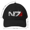 Top kapakları kitle efekt N7 beyzbol şapkası damla plaj şapka doğum günü erkek kadınlar için