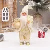 Świąteczne dekoracje świąteczne lalki elfy elfy ornament uśmiechnięta twarz jak Mark Robert Pchane Elf Plush Toys For Xmas Tree Decoration 231123