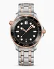 Mens Watch Designer Saatler OMG Yüksek Kalite 300m 007 Watches Kauçuk Kayış 42mm AAA Luxury Holluwatch 2813 AAA Hareketi Orijinal Su Geçirmez Safir Logo ile