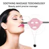 Urządzenia do pielęgnacji twarzy 3D Maska silikonowa Elektryczne EMS Wibracje V masażem twarzy przeciwbrabia magnes masaż twarzy