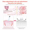 Dispositifs de soins du visage Brosse à air Nail Cake Art Pistolet Pistolet Injecteur d'oxygène Machine Compresseur d'eau Nano Brouillard Pulvérisateur Maquillage Infusion Aérographe 231130