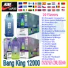 Authentic UZY Bang King 12000 Puff Disposable E Cigarette 23ml Pre-filled Pod 650mAh Rechargeable Battery Puffs 12K 0% 2% 3% 5% Vape Pen 20 Flavors Kit