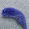 New Massage Solid Color Long Imitation Fox Hair Metal Anal Plug for Couple Flirt Sexy Toy Faux Fox Tail Design Cosplay Supply Butt Sexy Toys