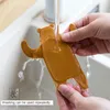 Adorável animal geladeira gancho chave parede crochê titular removível ganchos de cozinha decoração para casa chaves suportes pode lavar paredes ganchos zxf 64