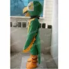 Prestaties groene papegaai mascottekostuums stripfiguur outfit pak carnaval volwassenen maat halloween kerstfeest carnaval jurk past