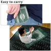 60*100cm Muslim Prayer Rug with Compass Waterproof Islamic Outdoor Prayer Carpet Portable Muslim Travel Prayer Mat Great Ramadan Gift BJ