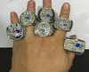 2001 2003 2004 2014 2017 2018 Massachusetts Foxborough VOETBALKAMPIOENSCHAP RING VOOR FANS GESCHENKEN 6 STUKS SET MAN RING9405176