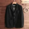 メンズスーツブレザーヨーロッパプラスサイズメンズジャケットエレガントなイタリアンスタイルの紳士ビジネスラペルルーズカジュアルスリムフィット3ボタンブレザー231130