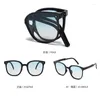 Sunglasses Women's Fashion Folding Brand Designer Polarized Glasses Oval Lady Retro UV400 Protect