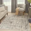 Carpets Home Decor Nourison Concerto Rustic Beige/Grey 5'3" X 7'3" Area Rug (5x7)