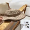 Sombrero de pescador clásico, sombreros de ala tacaña de lujo para hombres y mujeres, sombreros con letras bordadas para el sol, gorra de moda de verano