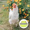 Dog Apparel Poultry Reflective Vest Decorative Clothing Autumn Winter Chicken Costume Polyester