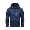 Herren Jacken Winter Fleece Verdicken Männer Mit Kapuze Jacke Atmungsaktive Wasserdichte Kleidung Männlich Outdoor Angeln Wandern Camping Mantel Thermische 231201