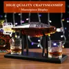 Bar Tools Whisky Decanter with 2 Glasses Set 27 Oz Whiskey Carafe Wine Gifts for Men Father Christmas 231130