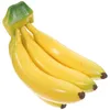 Garden Decorations Artificial Lifelike Banana Foam Yellow Bananas Simulation Cluster Fake Fruit Food Po Prop Home House