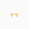 Vente chaude anniversaire cadeau de Noël boîte bleue TF classique designer tiff boucle d'oreille top mode boucles d'oreilles en forme de coeur en argent sterling plaqué or Love Commuting Live Goods