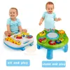 Claviers Piano Table musicale jouets pour bébé Machine d'apprentissage jouet éducatif Instrument de musique pour enfant en bas âge 6 mois 231201