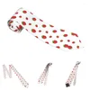 Bow Ties Strawberry Neckties Men Women Polyester 8 Cm Cute Fruit Neck For Mens Silk Wide Suits Accessories Cravat Office
