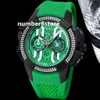 EPIC X Chrono Diamond Black Mens Watch 47mm VK Quartz Oversize Luxury Sports Watches Swiss Wristwatch Sapphire Crystal Waterproof