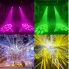 Mini lampada a testa mobile a LED 150W fascio + spot + 18 prismi rotanti Dj Dmx Luce per effetti scenici Disco Dj Bar LL