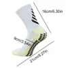 Chaussettes de sport 10 paires de chaussettes de football hommes femmes chaussettes de sport antidérapantes en silicone bas chaussettes de football sports de plein air chaussettes de baseball 231201