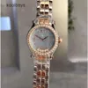 Moda feliz alta senhoras relógios para mulheres pulso 2023 diamantes mulheres chopar qualidade superior marca de luxo relógio pulseira de aço inoxidável à prova d'água com caixa 0r7h
