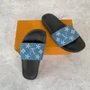 MULE WATERFRONT Fashion Women Designer Sandals Shoes Slide Summer Wide Flat Slippery Thick Woman Tories Rubber Slipper Men Flip Flops 2024 34